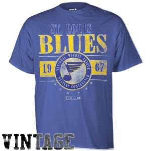 Ccm St. Louis Blues Roundhouse Kick T Shirt  Sports 