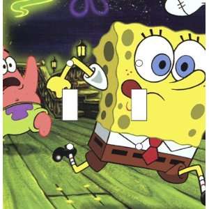 Spongebob Squarepants Double Toggle Light Switch Cover Plate