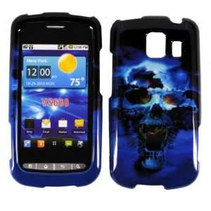  Hard Blue Cool Skull Case Cover Faceplate Protector for LG 