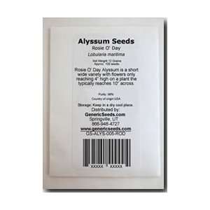 Rosie O Day Alyssum Seeds   Lobularia maritima   0.05 Grams   Approx 