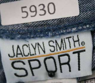 Jaclyn Smith Sport sz Large Womens Blue Jeans Denim Shorts NO44  