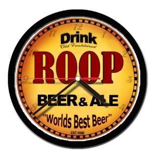  ROOP beer and ale cerveza wall clock 