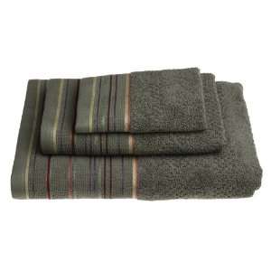 Bianca USA Sporty Stripe 6 pc. Towel Set   Dark Sage 