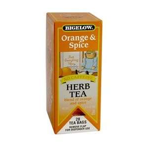  R C Bigelow Orange & Spice Herbal Tea (03 0297) Category 