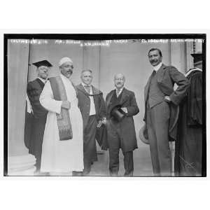  Photo Columbia    Mr. Dhalla, H.Y. Clews, Djelal Munifbey 