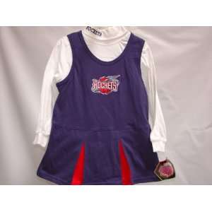  Houston Rockets Cheerleader Halloween Dress, 2T Sports 