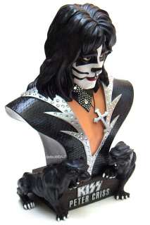 Collectible 1999 KISS Peter Criss 20 Bust Statue Figure / Statue 