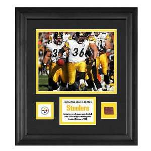  Mounted Memories Pittsburgh Steelers Jerome Bettis Framed 
