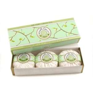  Roger & Gallet   Green Tea 3 Soap Set Beauty