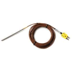 Dickson D611 Shielded K TC Immersion Temperature Probe with Coiled 