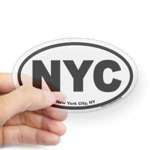  New York City NYC City Oval Sticker by  Arts 