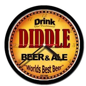  DIDDLE beer and ale cerveza wall clock 
