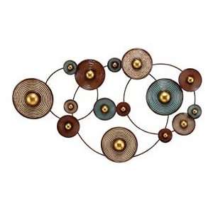  Wrought Iron Metal Wall Sculpture Decoration Arts 38w, 23 