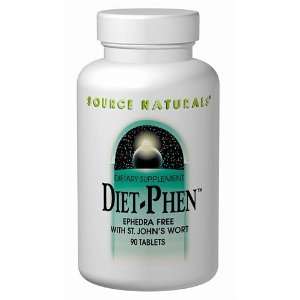  Diet Phen Ephedra Free 45 tabs Source Naturals Health 