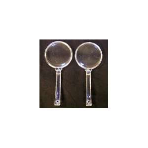  Plastic Clear Miniature Magnifying Glasses   Pack of 1 