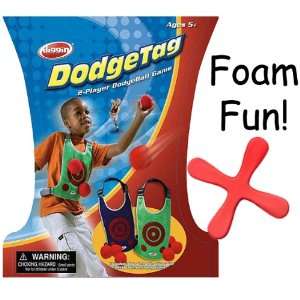  Diggin Dodge Tag Set and Foam Ziparang Toys & Games