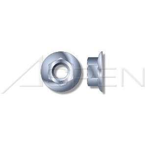   Hex Nuts Flange Nuts Class 8 Steel, Zinc Plated Ships FREE in USA
