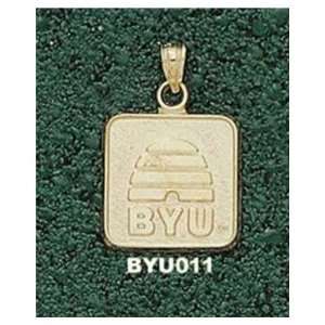 14Kt Gold Brigham Young Byu Beehive 