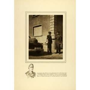   Colonel Charles Scheer Conad Military   Original Halftone Print Home