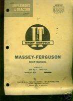 Massey Ferguson 85 & 88 Diesel tractor I &T shop manual  