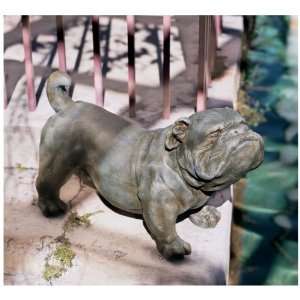  Brutus, the English Bulldog Sculpture Patio, Lawn 