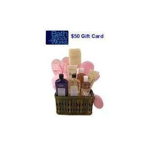 Bath And Body Works Lavish Vanilla and Lavender Gift Set with $50 Gift 