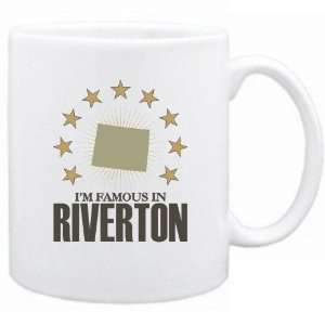   New  I Am Famous In Riverton  Wyoming Mug Usa City