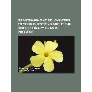   discretionary grants process (9781234078423) U.S. Government Books