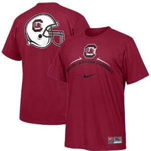  Nike South Carolina Gamecocks Garnet Practice T shirt 