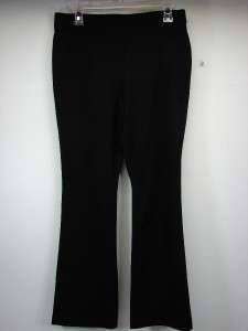 NWT Apt.9 Black Knit Dress Pants Womens Size Medium Petite  