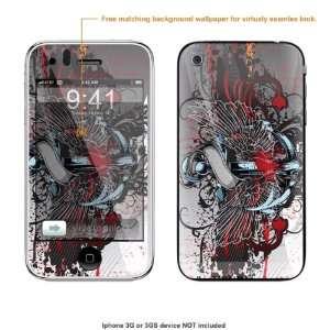 Protective Decal Skin Sticker for IPHONE 2G & 3G case cover iphone3g 