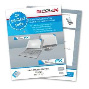 atFoliX FX Clear Invisible screen protector for SEG DVD P 707 / DVD 