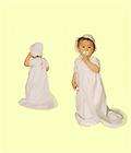 Lovely Cotton Lace Baby Girl Christening Dress & Bonnet
