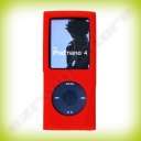 iPod Nano Chromatic 4th Case Silicone Skin Red  