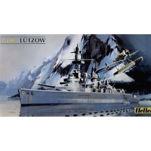  HELLER   1/400 Lutzow Russian Battleship (Plastic Models 