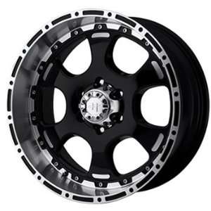 Helo HE842 20x9 Black Wheel / Rim 5x5 with a  12mm Offset and a 78.30 