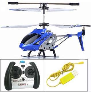   Metal 3 Channels RC Mini Helicopter Gyro (well pack) blue color  