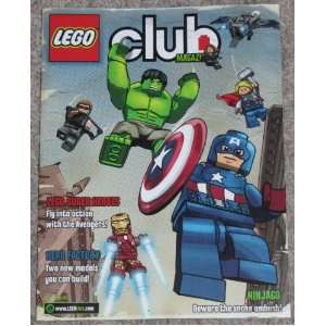  Lego Club Magazine, May   June 2012 Featuring LEGO SUPER HEROES 