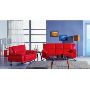  Modern Furniture  VIG  9908   Modern Bonded Leather Sofa 