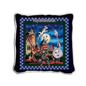  Childrens Nursery Rhyme Hey Diddle Diddle Pillow