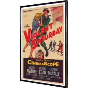  Violent Saturday 11x17 Framed Poster