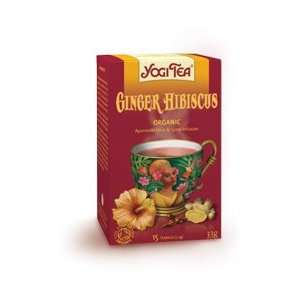  Yogi Organic Ginger Hibiscus Tea   15 Bag(s) Health 