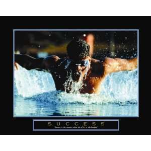  Success (Swimmer) Inspirational / Motivational Posters 