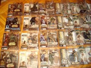   MILITARY COLLECTION SERIES VARIANT SNIPER SPECIAL FORCES HALO ARMY LOT