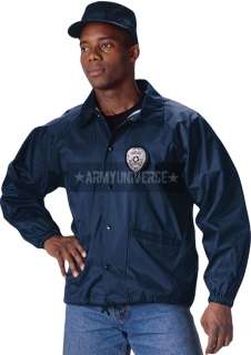 Military Law Enforcement Fleece Lined Coaches Jacket  