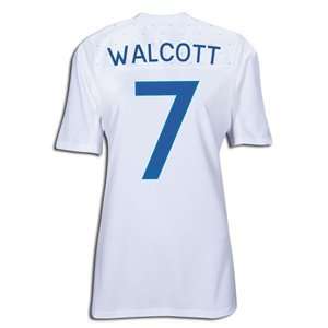  Umbro England 10/11 WALCOTT Home Womens Soccer Jersey 