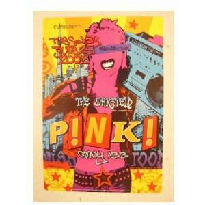  Pink Poster Handbill Live At The Warfield Pink 