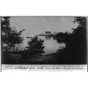   from path near Indian Camp,Moosehead,1884 91,Maine,ME