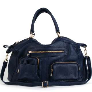NWT Genuine leather EDDIE satchel shoulder bag+strap  