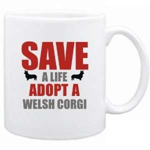 New  Save A Life , Adopt A Welsh Corgi  Mug Dog 